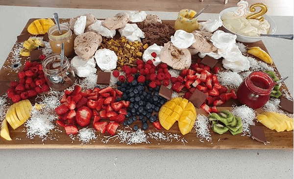 Smorgasboard Pavlova Board