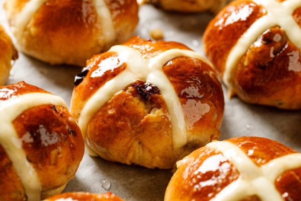 Easter Hot cross bun recipe