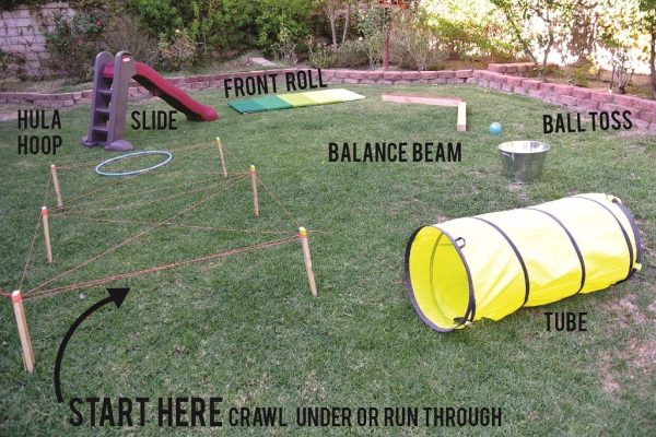 kids obstacle course